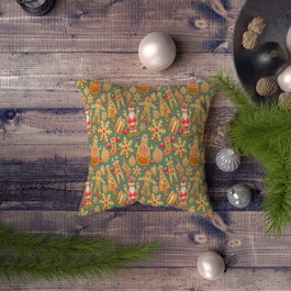 Aberto Design Funda de Cojín NYXMAS029 Multicolor